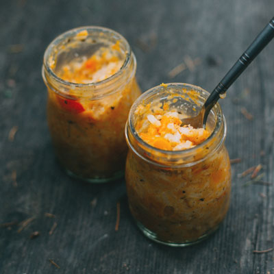 Jars of relish