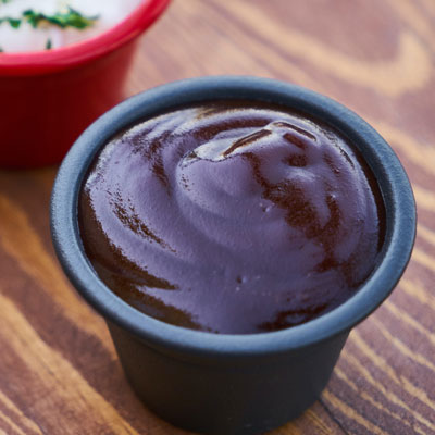 Cup of sauce